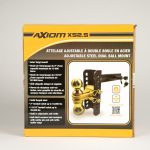 Adjustable 14K and 20K trailer hitches designed for heavy-duty towing, featuring adjustable height settings and durable steel construction for secure hauling.