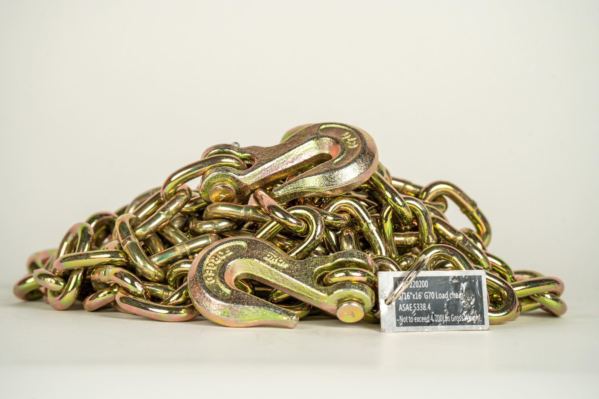 G70 Chain Assembly with Grab Hooks - Flaman