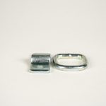 1/4 inch Tie-down ring with mounting bracket on a white background