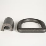 5/8 inch weld-on d-ring on a white background