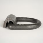 5/8 inch weld-on d-ring on a white background