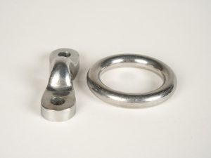 Aluminum 1-7/8" D-Ring with Bolt-On Bracket