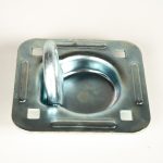 Recessed 1 1/2 inch D-Ring on white background