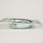 Recessed 1 1/2 inch D-Ring on white background