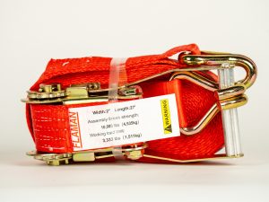 2” Ratchet Straps with J Hooks