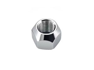 9/16-18 Hex Wheel Nut, 60° Cone, RH Thread, 7/8" Hex