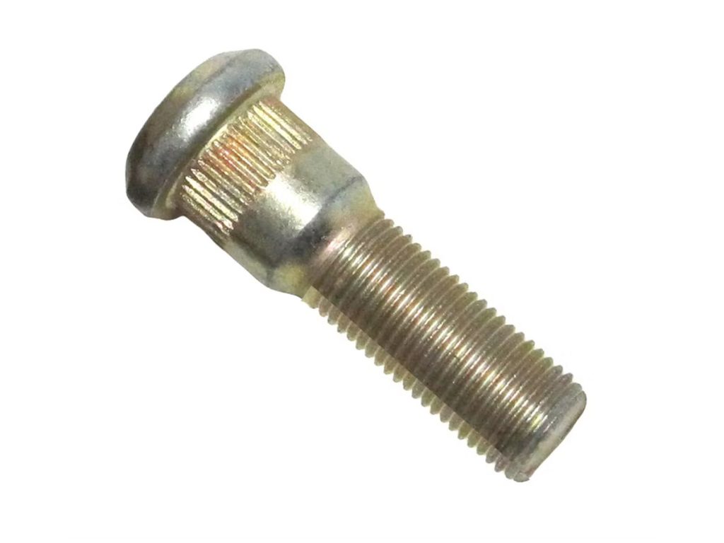 9/16-18 x 2 drive-in wheel stud with right hand thread for trailer and agricultural use