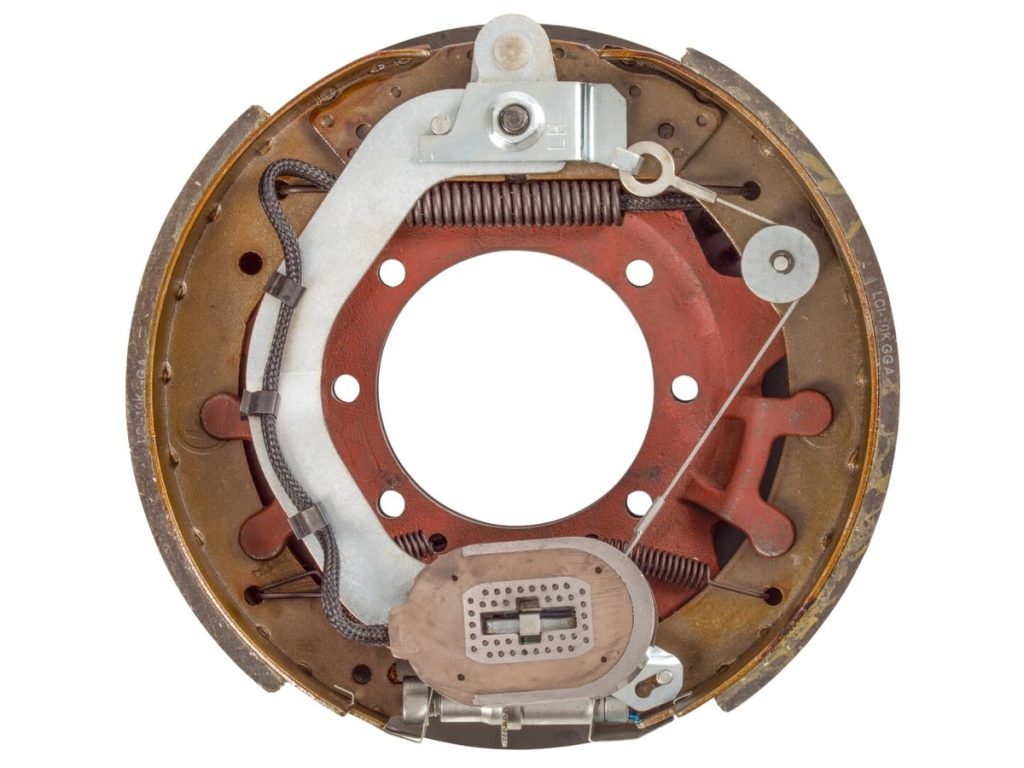 Forward Self-Adjusting Trailer Brake Assembly, 4-Bolt, 8K Axle