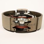 Dexter brake assembly 2024028240 for trailer axle brake systems, designed to provide dependable stopping power and consistent braking performance for safe towing.