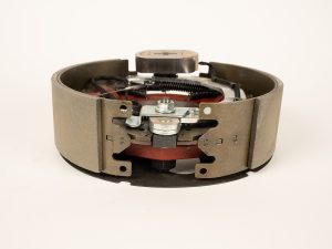 Dexter brake assembly 2024028240 for trailer axle brake systems, designed to provide dependable stopping power and consistent braking performance for safe towing.