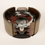Dexter brake assembly 2024028242 for trailer axle brake systems, designed to provide reliable stopping power and consistent braking performance for safe towing applications.