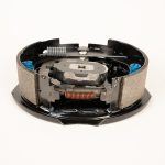 Dexter brake assembly K23-026-00 for trailer axle brake systems, designed to deliver reliable stopping power and consistent braking performance for safe towing and hauling applications.