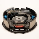 Dexter brake assembly K23-027-00 for trailer axle brake systems, designed to provide reliable stopping power and consistent braking performance for safe towing applications.