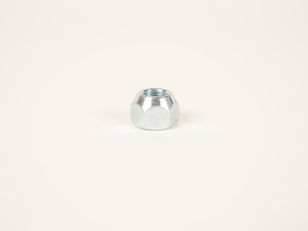 9/16 inch-18 hex wheel nut with 60 degree cone seat and right-hand thread for trailer wheels