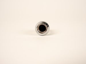 1/2-20 chrome acorn wheel nut with 60 degree cone seat and 3/4 inch hex for trailer wheels