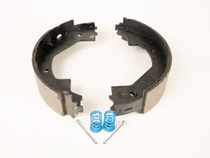 electric brake shoe kit for single wheel, fits left or right side trailer brakes