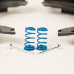 electric brake shoe kit for single wheel, fits left or right side trailer brakes