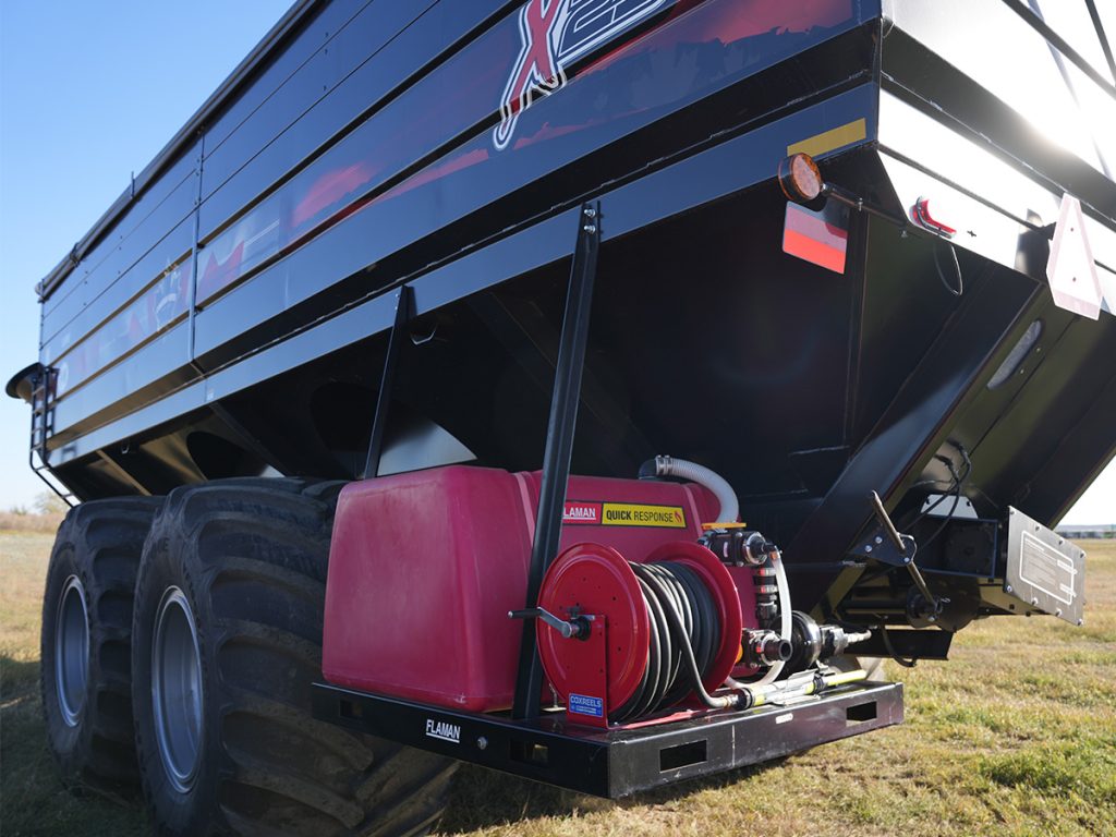 150 G Fire Suppression Hydraulic Skid Grain Cart