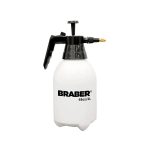 Braber 2 Liter handheld pump pressure sprayer with adjustable brass nozzle and ergonomic handle
