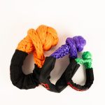 Heavy, medium, & lighter-duty Synthetic Soft Shackles provide secure anchor point wraps for towing & vehicle recovery.