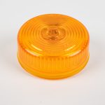 Amber (yellow) 2 inch Round Clearance Light. Also works as a clearance light on trucks, trailers and utility vehicles.