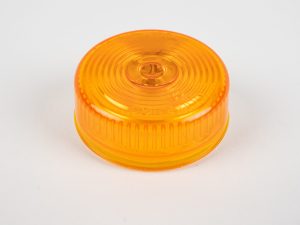 Amber (yellow) 2 inch Round Clearance Light. Also works as a clearance light on trucks, trailers and utility vehicles.