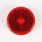 Red 2 inch Round Clearance Light. Also works as a clearance light on utility vehicles trucks, and trailers.
