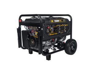 BE Power Equipment BE12500T 12500W Tri-Fuel Commercial Portable Generator with PowerEase 458cc Engine and Electric Start