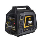 BE Power Equipment BE2800i 2800W Portable Inverter Generator with top carry handle and quiet enclosure