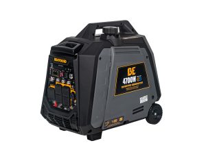 BE Power Equipment BE4700ID 4700W Dual Fuel Inverter Generator with electric start and wheels
