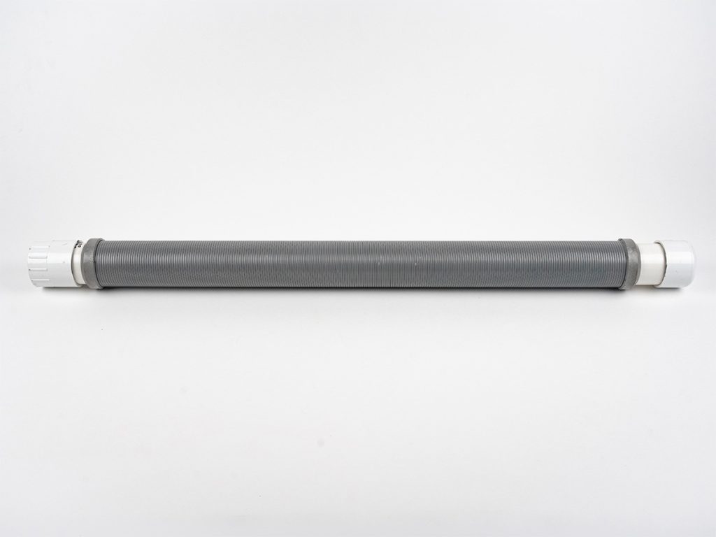 Vern's Sand Filter for Water (Part# WAP100462) featuring a long, grey fine-slotted filter tube with white PVC end caps and fittings.