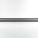 Vern's Sand Filter for Water (Part# WAP100464) featuring an elongated dark grey slotted filter cylinder capped with white PVC fittings on both ends.